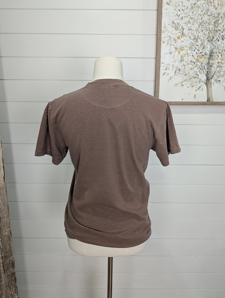 Raising Kingdom Builders SS in Espresso by Broke Babes & Co