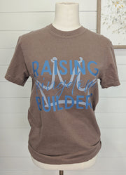 Raising Kingdom Builders SS in Espresso by Broke Babes & Co