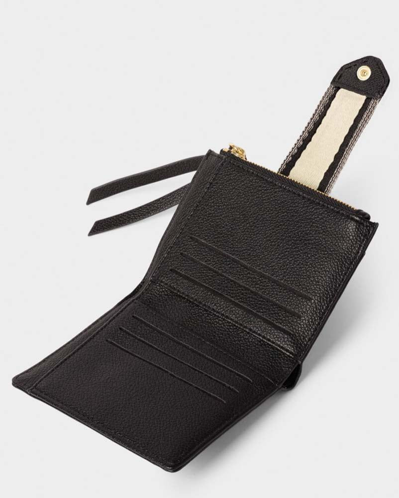 Hallie Wallet Black by Katie Loxton