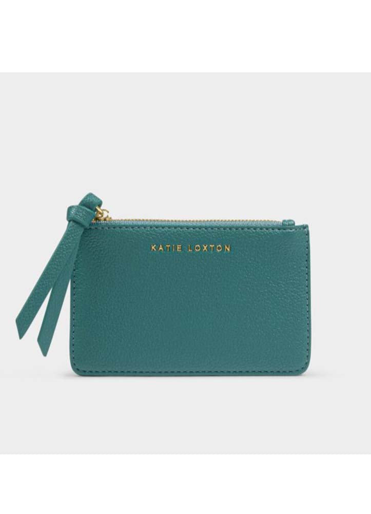Hallie Coin and Cardholder Teal by Katie Loxton