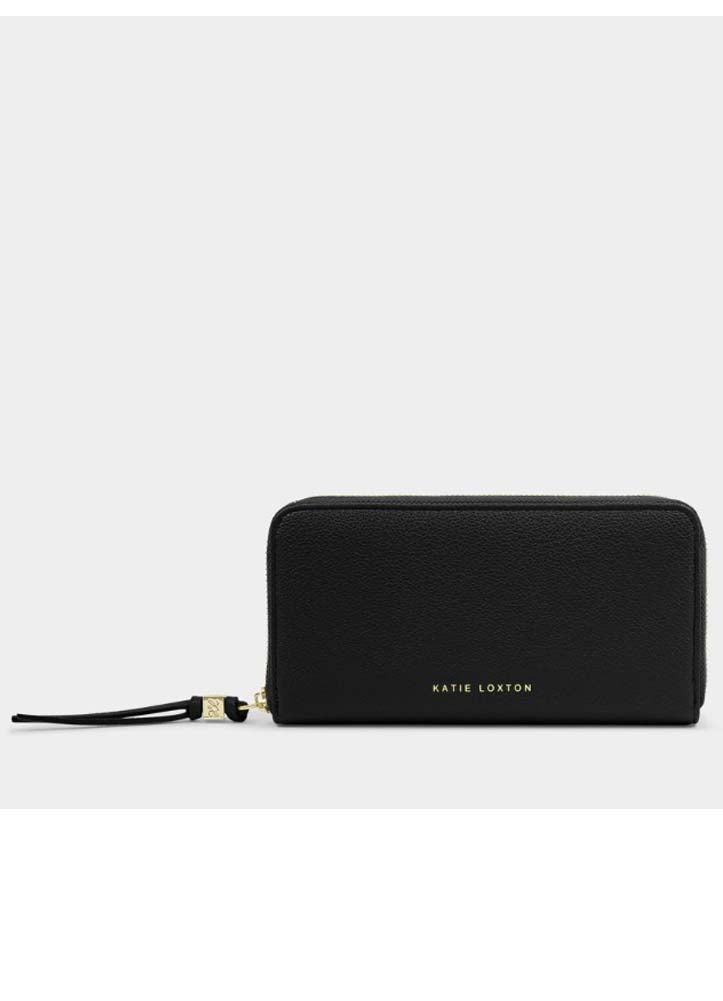 Lottie Large Wallet Black by Katie Loxton