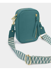 Hallie Small Crossbody Bag Teal by Katie Loxton