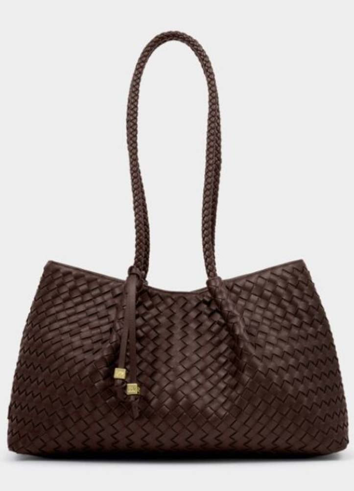 Nova Small Shoulder Tote Chocolate by Katie Loxton