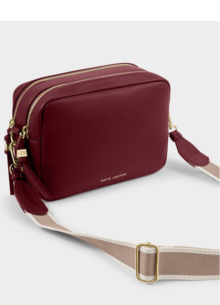 Lottie Large Crossbody in Cherry by Katie Loxton