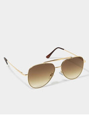 Bali Sunglasses Gold Metal by Katie Loxton