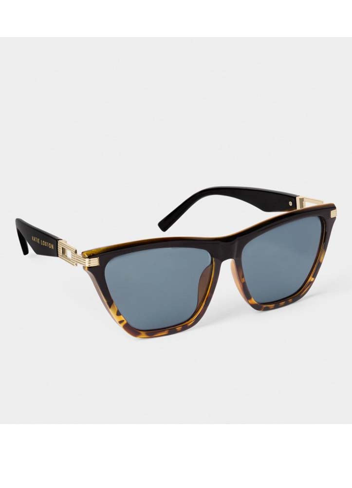 Marbella Sunglasses Black Tortoiseshell by Katie Loxton