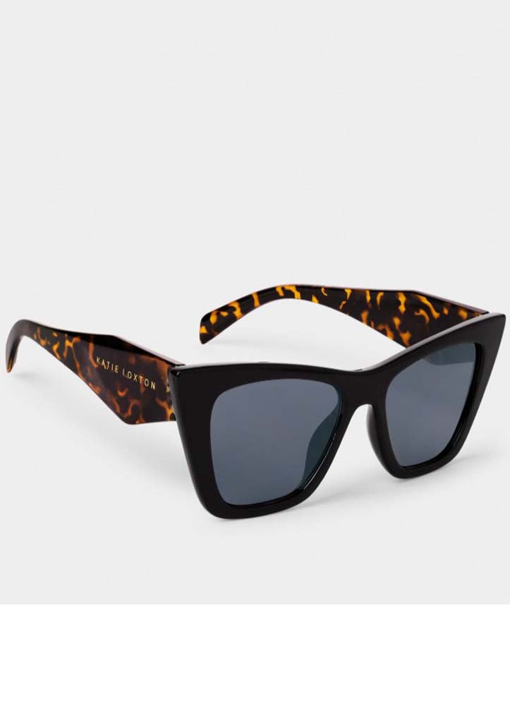 Porto Sunglasses Black/Tortoiseshell by Katie Loxton