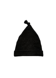 Black Knot Hat by Harp Angel Boutique