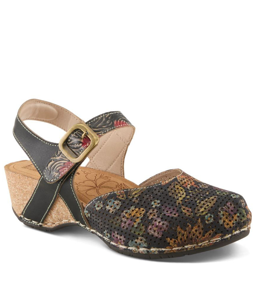 Koraline in Black Multi by L Artiste