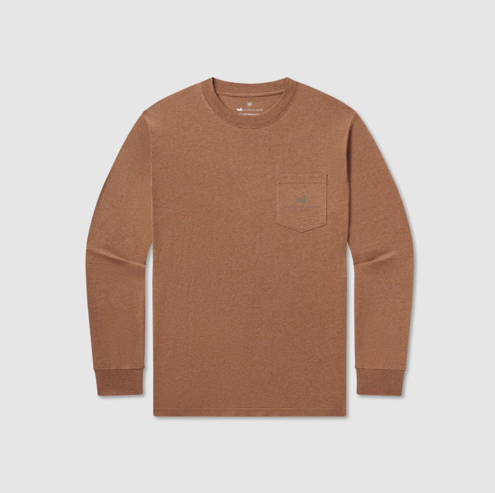 LS Eight Point Tee in Washed Walnut by Southern Marsh