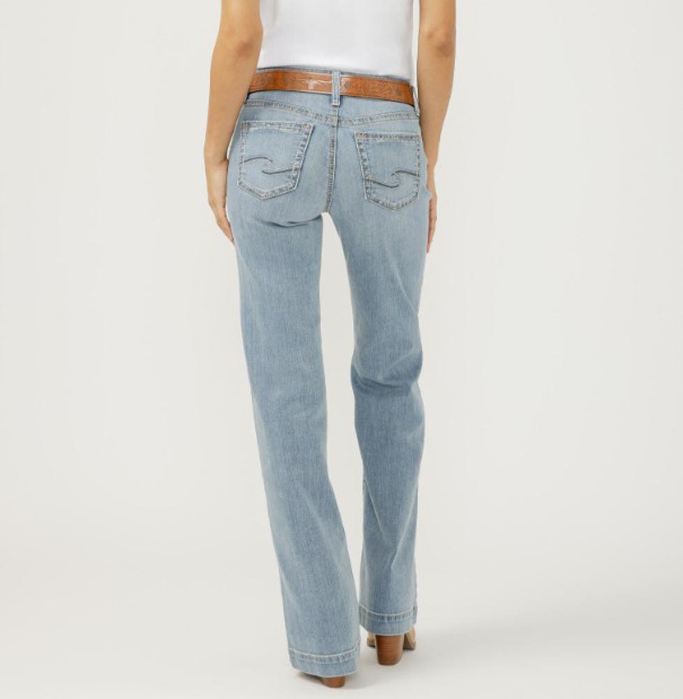 Suki Trouser in Odessa by Silver Jeans