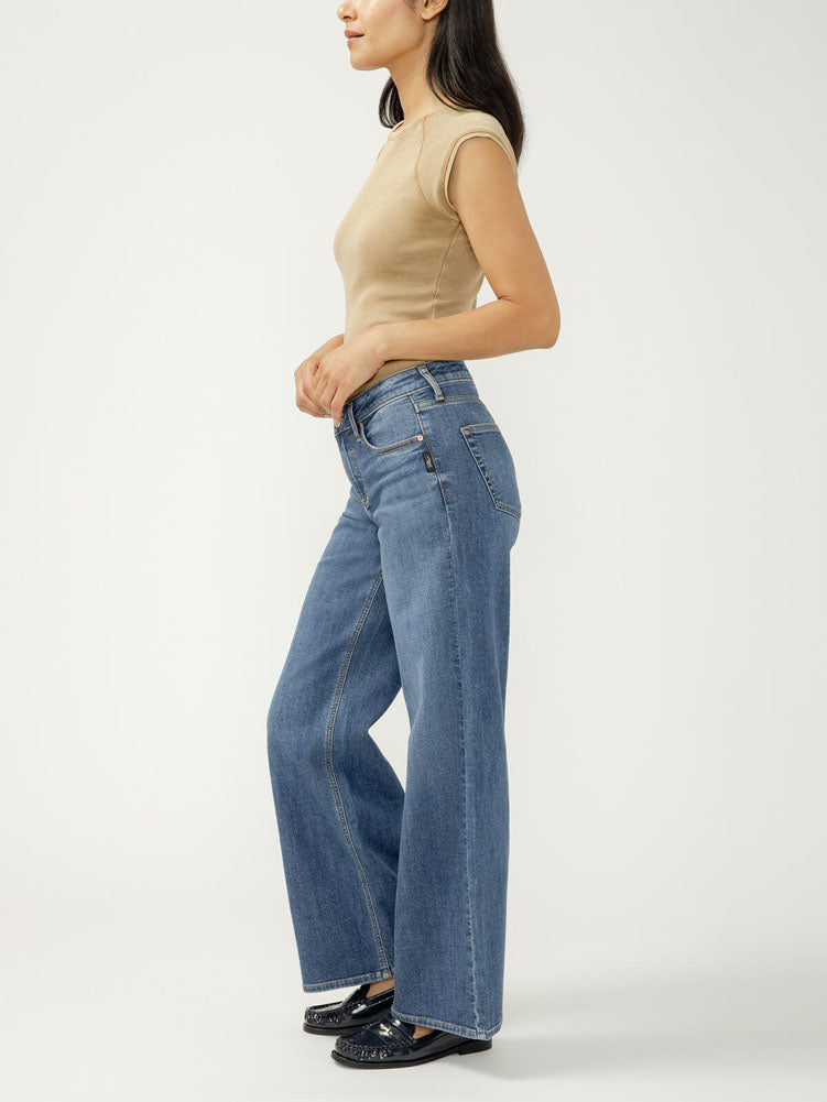 Suki Wide Leg in Broydon by Silver Jeans