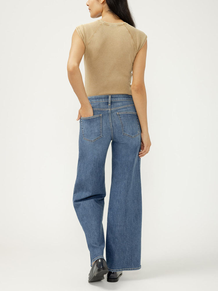 Suki Wide Leg in Broydon by Silver Jeans