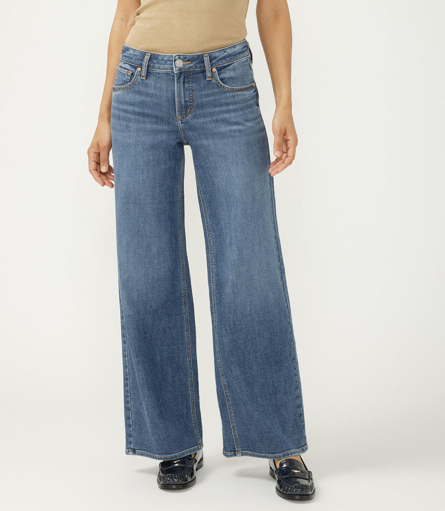 Suki Wide Leg in Broydon by Silver Jeans