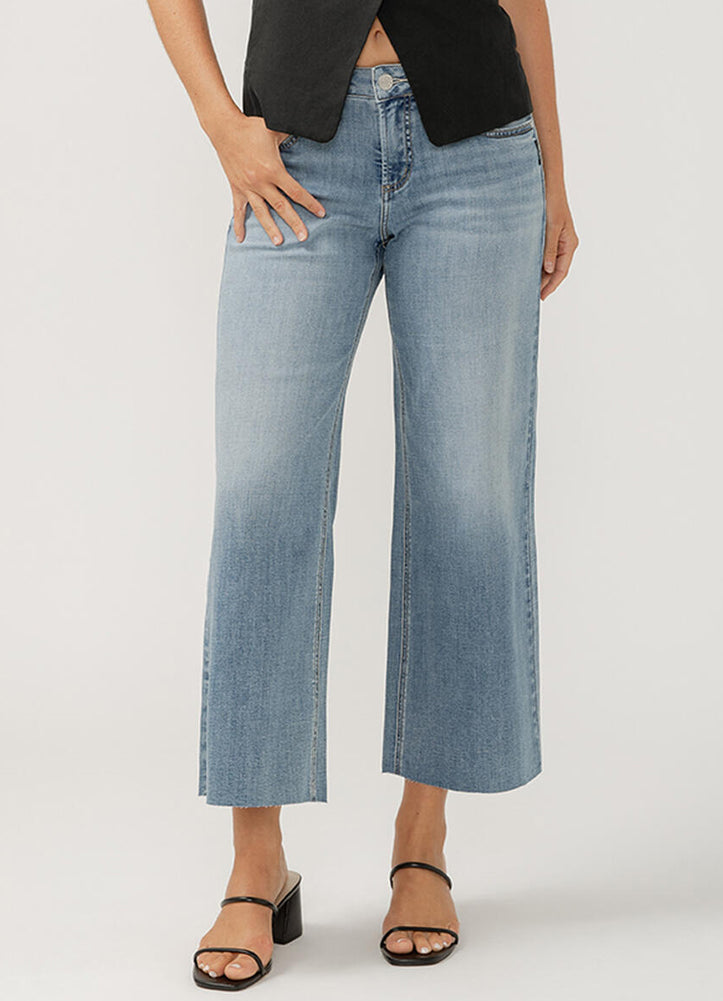 Suki Ankle Wide Leg by Silver Jeans