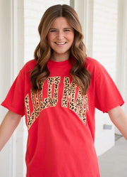 Leopard Paprika Tee by Girlie Girl