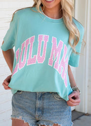 Polka Dot Mint Tee by Girlie Girl