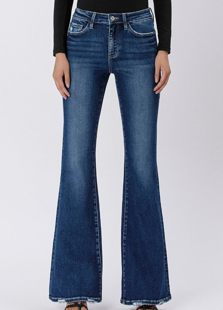 Plus HR Flare Jeans by Vervet