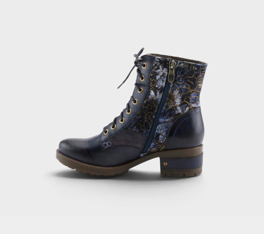 Marty-Flow in Navy Multi by L Artiste
