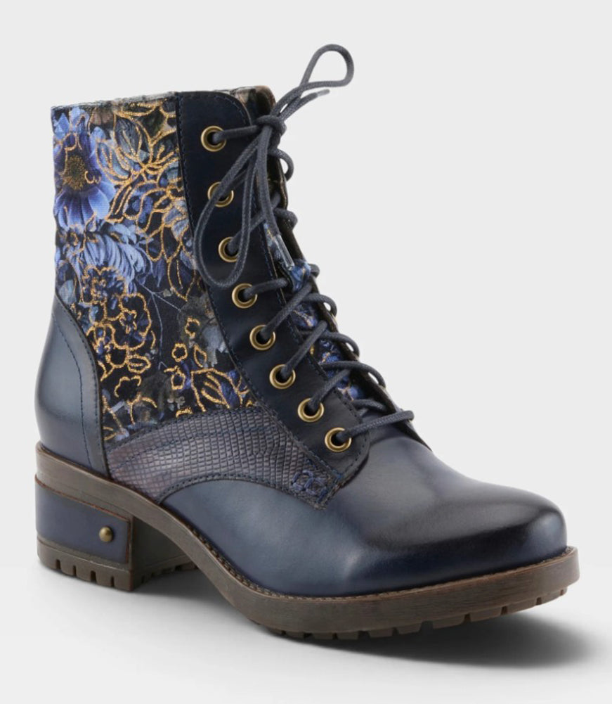 Marty-Flow in Navy Multi by L Artiste