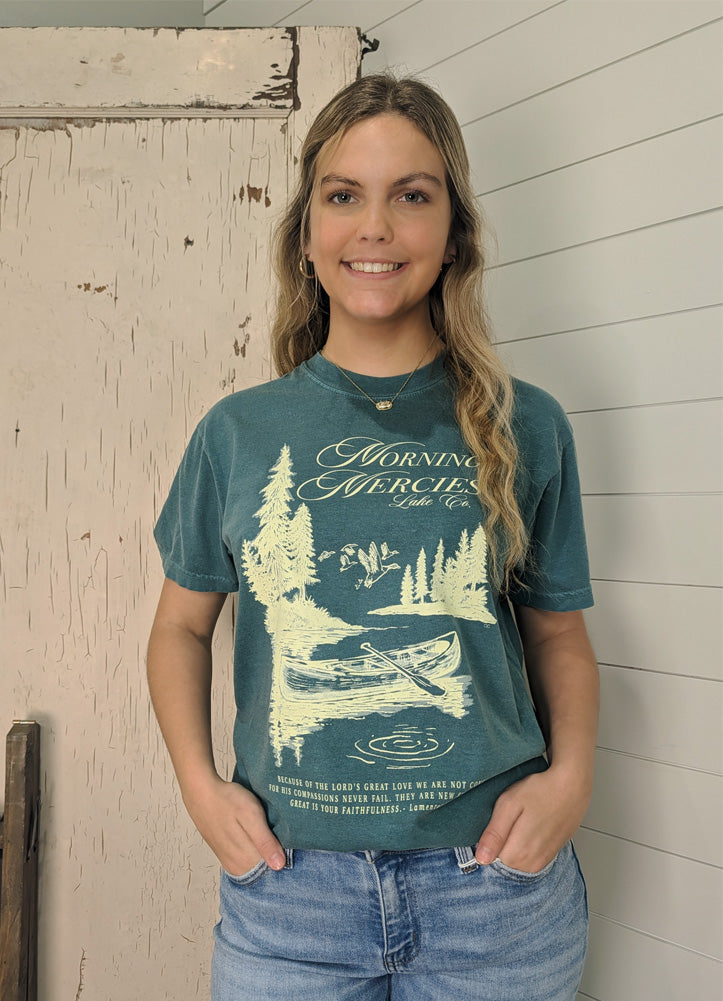 Morning Mercies SS in Emerald by Chaudoin Creations