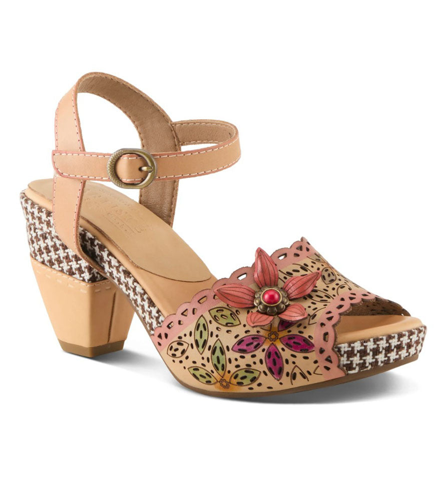 Miabella in Beige Multi by L Artiste