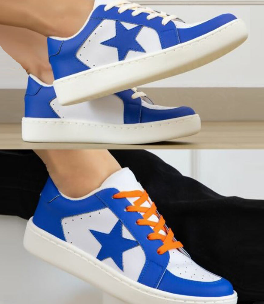 Miel 65 in Blue by Makers Shoes