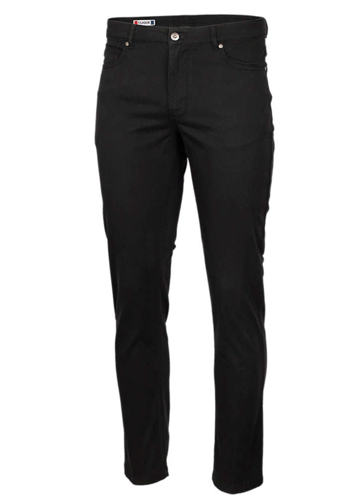 Clique All Around 5 Pocket Pant in Black by Cutter & Buck