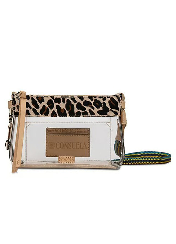 Clear Mona Midtown Crossbody by Consuela