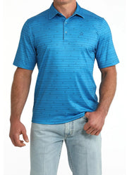 ArenaFlex SS Polo in Blue by Cinch
