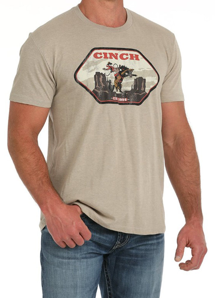 SS Tee in Khaki by Cinch