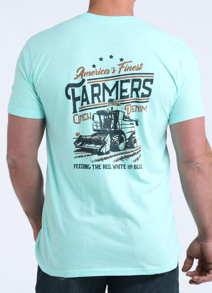 SS Tee in Blue by Cinch