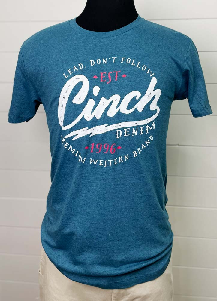 SS Tee in Blue by Cinch