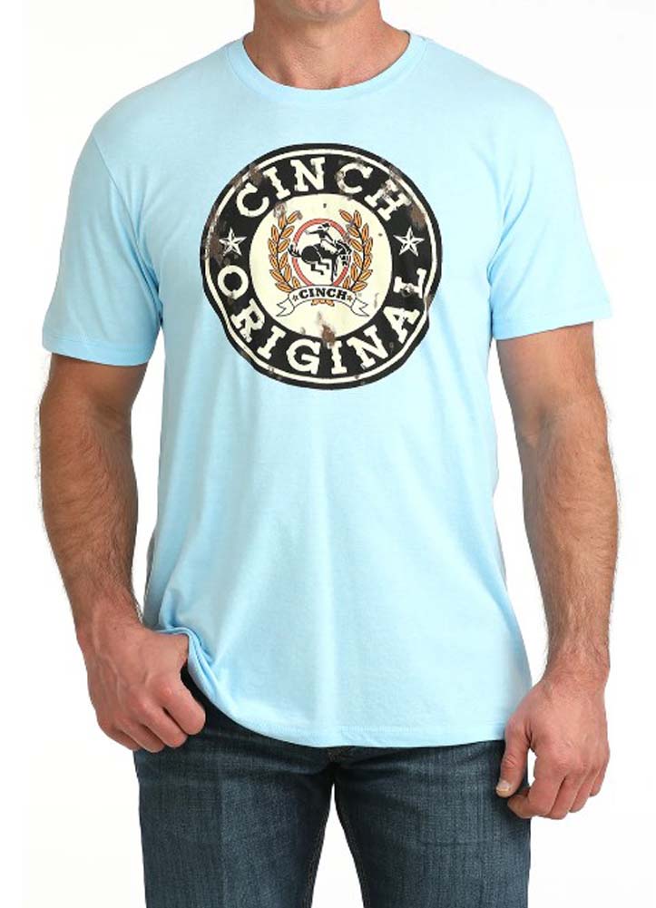 SS Tee in Blue by Cinch