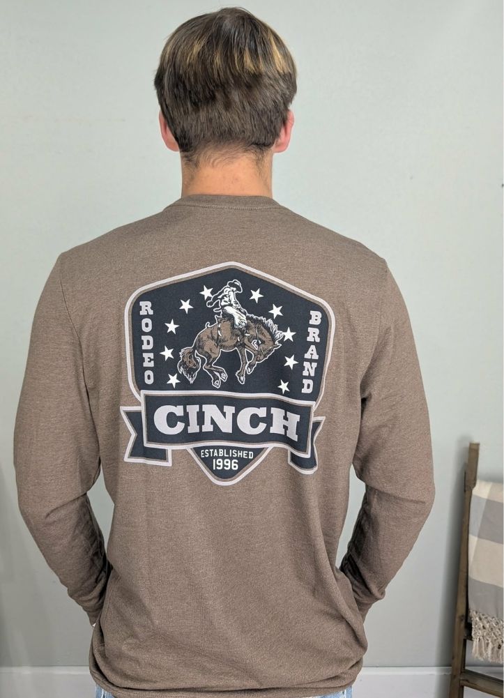LS Tee in Brown by Cinch
