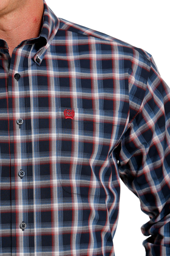 Plaid in Navy by Cinch