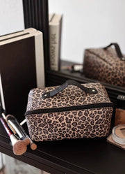 Cheetah Hold All Make Up Bag by Jadelynn Brooke