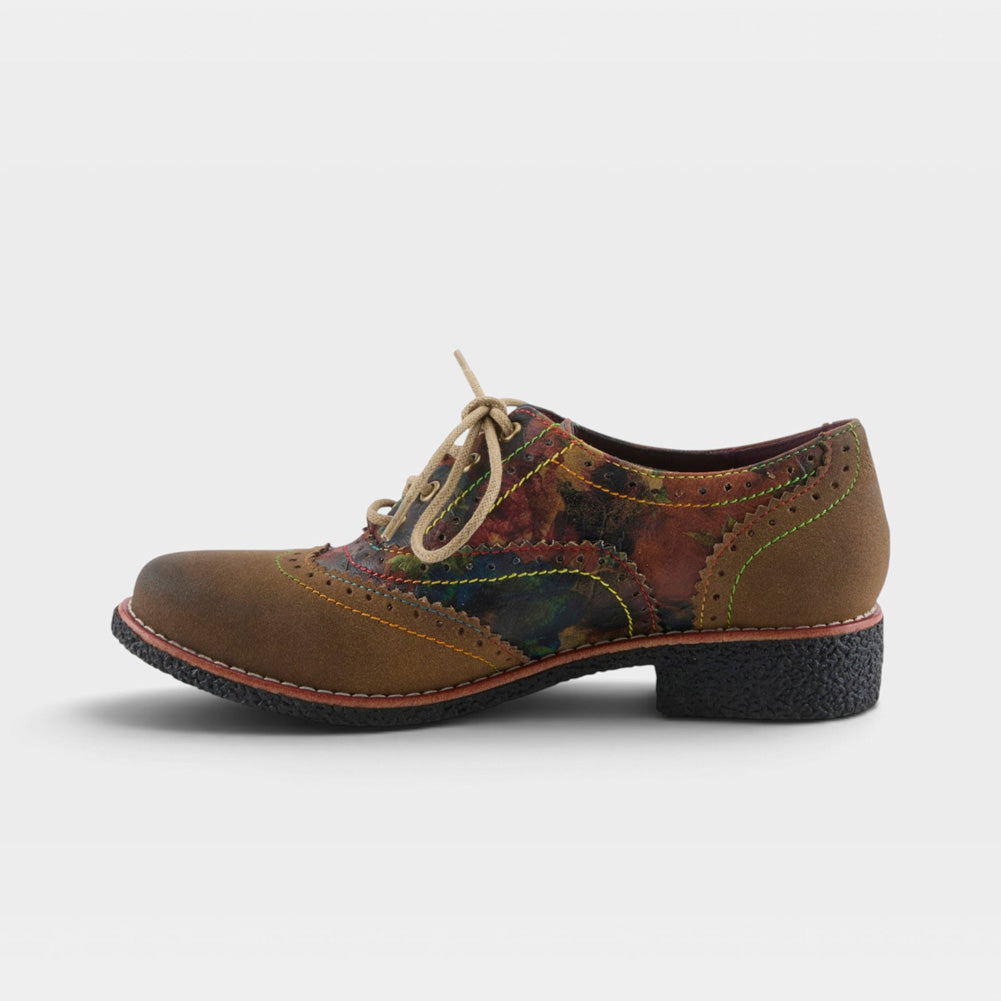 Muggiasti-Vinty in Olive Multi by L Artiste