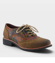 Muggiasti-Vinty in Olive Multi by L Artiste
