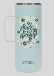 Made to Worship 22oz Mug with Handle by Kerusso