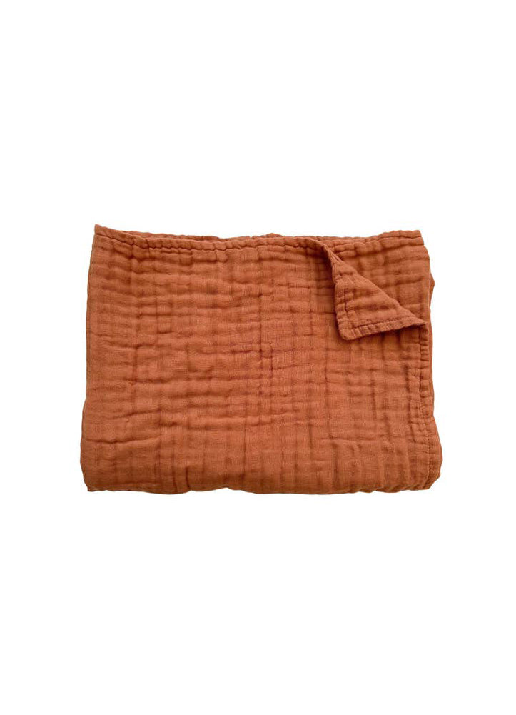 Copper 6 Layer Muslin Blanket by Harp Angel Boutique