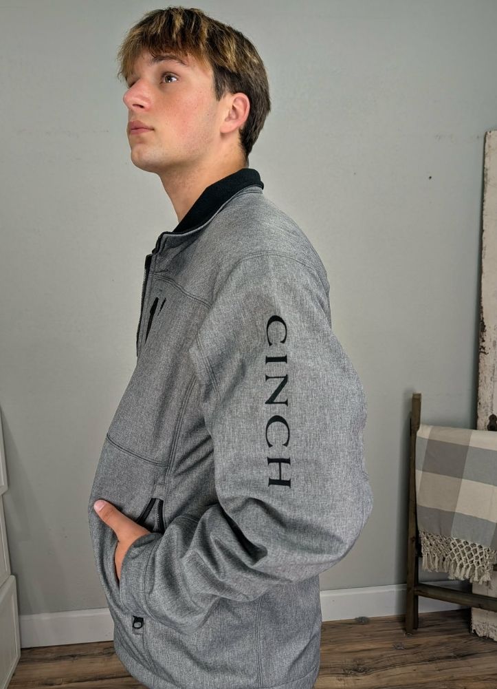 CC Bonded Jacket in Grey by Cinch