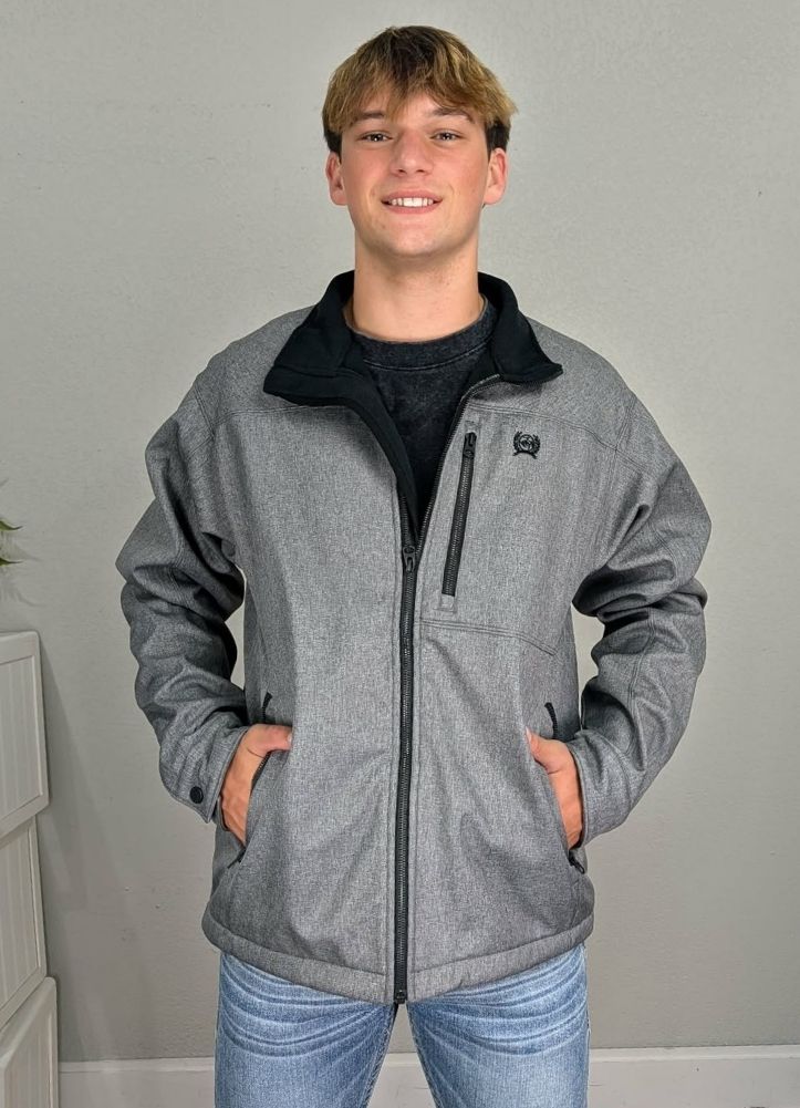 CC Bonded Jacket in Grey by Cinch