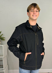CC Canvas Jacket in Black by Cinch