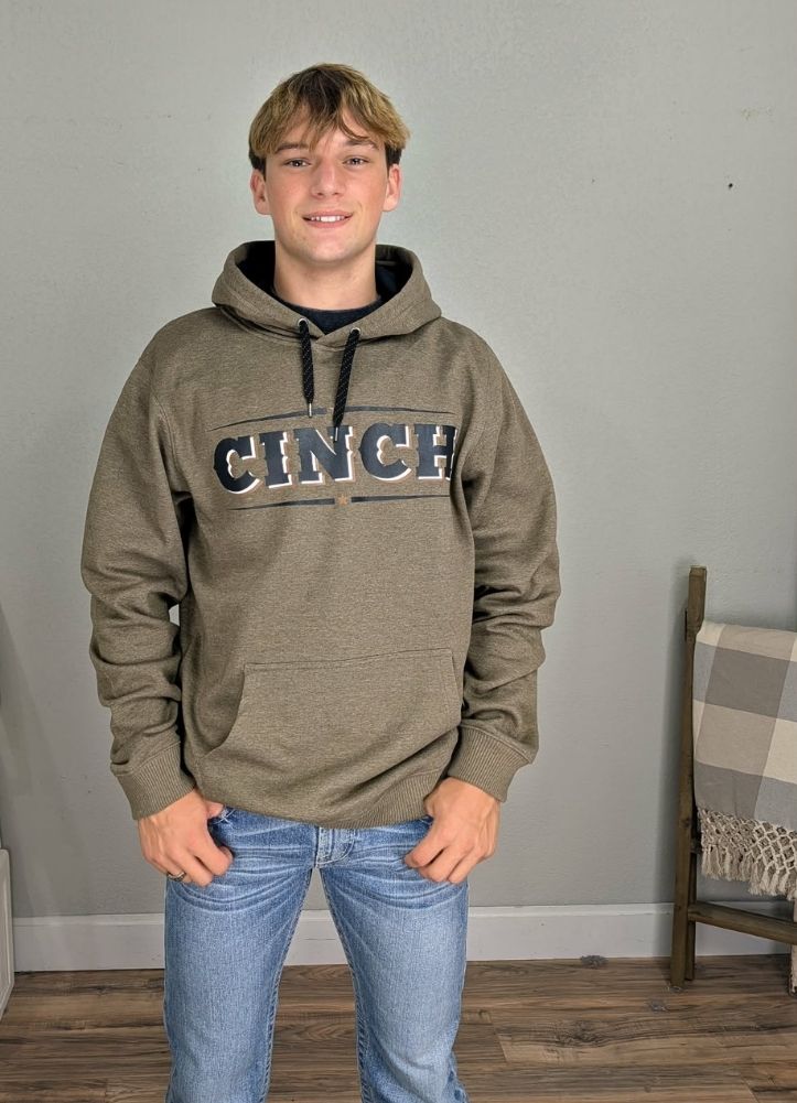 Hoodie in Brown by Cinch