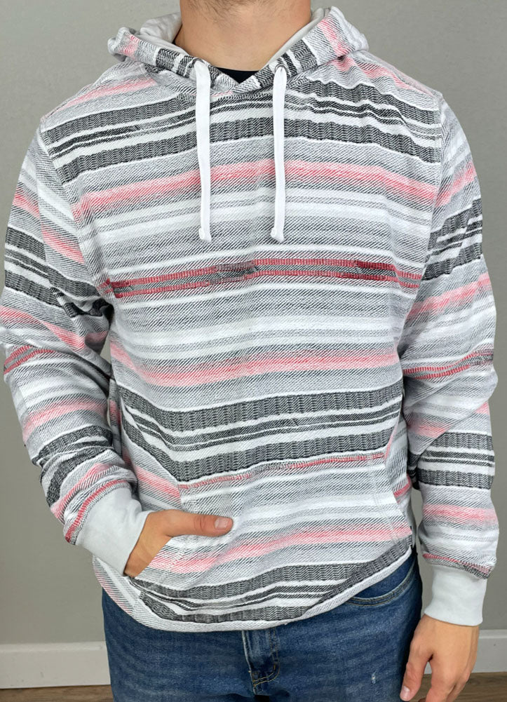 Pullover Hoodie in Multi by Cinch