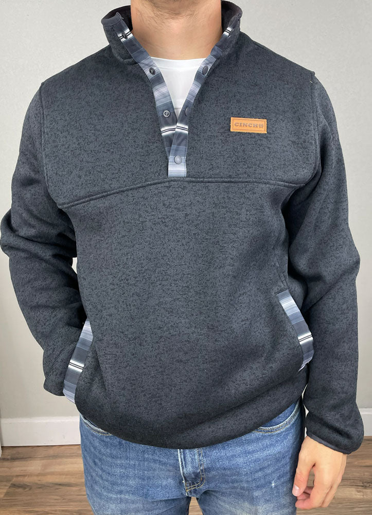 Pullover in Charcoal by Cinch
