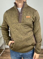 Pullover in Khaki by Cinch