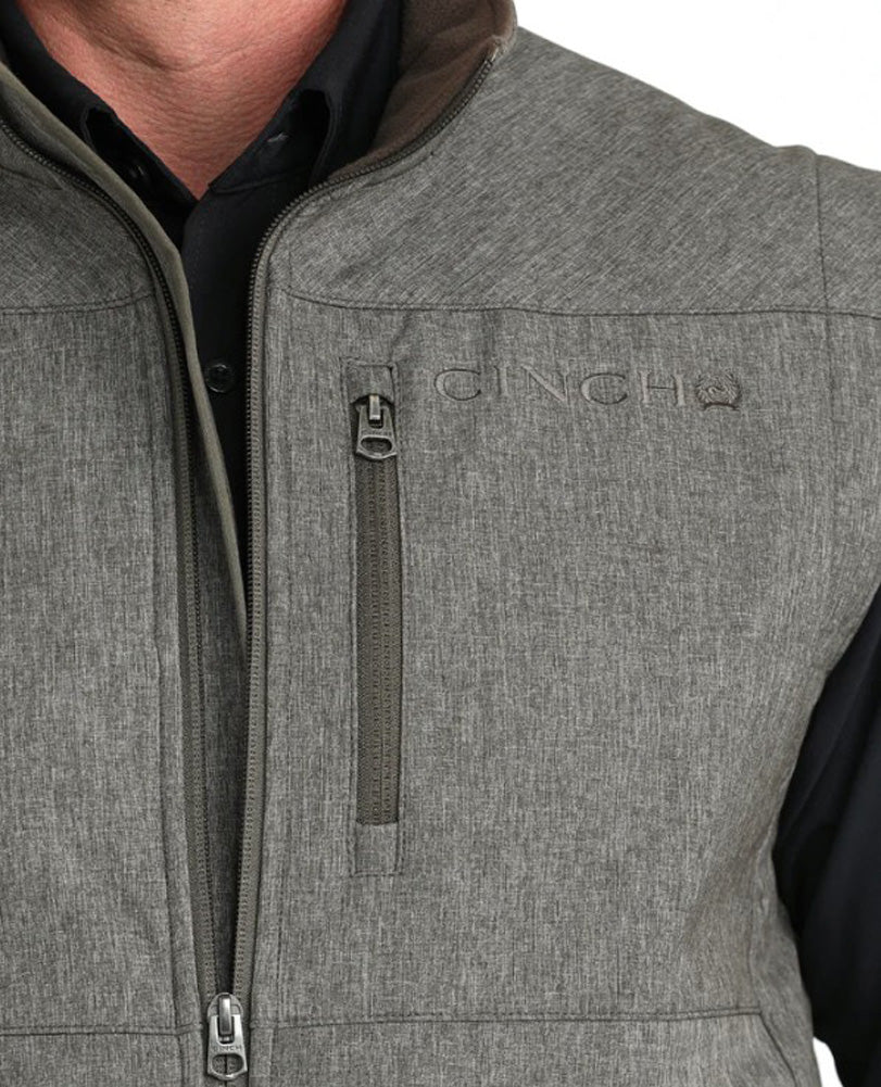 CC Bonded Vest in Olive by Cinch