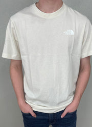 Men's Evolution Sun Halo Box NSE SS in White Dune by The North Face